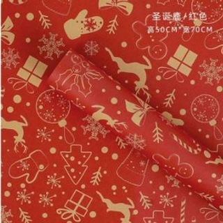 Giấy Gói Quà Giáng Sinh Noel Nhiều Mẫu Mã