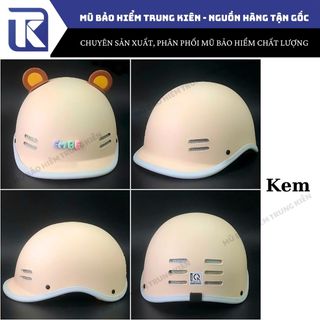 Nón bảo hiểm kiểu Nhật dáng Cá Heo V1 [KHÔNG BAO GỒM PHỤ KIỆN, CHARM]. Mũ bảo hiểm chính hãng Long Thanh, bảo hành 12 tháng
