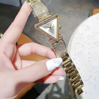 ĐỒNG HỒ NỮ THỜI TRANG HOT TREND GUEZZ MẶT TAM GIÁC DÂY HỘT