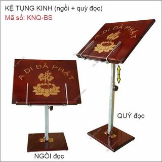 Kệ Đọc Kinh - có thể điều chỉnh độ cao thấp tùy chỉnh, sơn bóng mờ hạn chế bị trầy xước - An Nhiên St