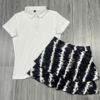 Set váy nữ 2 tầng Size s m l xl Ri 2222 Tách nửa ri được