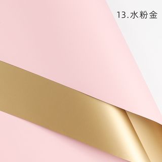 Giấy Gói Hoa Sấp 20 Tờ 2 Mặt Mạ Vàng Sang Trọng
