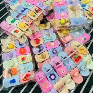 PHỤ KIỆN TÓC 5 RĂNG MÀU ĐÍNH CHARM