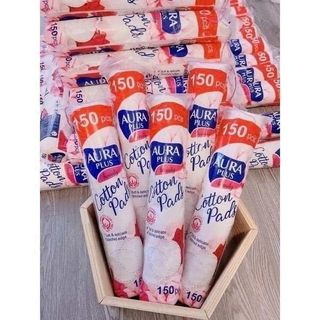 Bông Tẩy Trang Aura Beauty 150 Miếng
