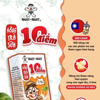 Hồng Trà Sữa Want Want