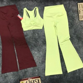 Set quần loe + bra Chất liệu: poly 2 da Size: M.L.XL.XXL Ri: 2221