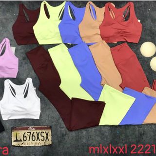 Set quần loe + bra Chất liệu: poly 2 da Size: M.L.XL.XXL Ri: 2221