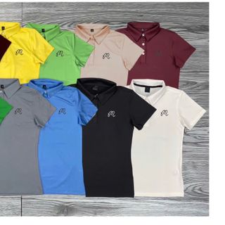 Áo cổ nữ thun poly Size m l xl xxl Ri 2222 Tách nửa ri được