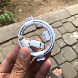 Bộ sạc iphone 20W Type C to lighning chân tròn