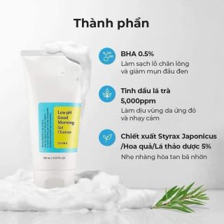 Sữa rửa mặt cosrx