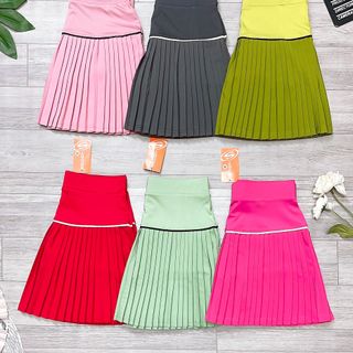 Váy xếp ly tennis/cầu lông/golf/ pickleball Chất liệu: dù Size: MLXLXXL Ri: 2221