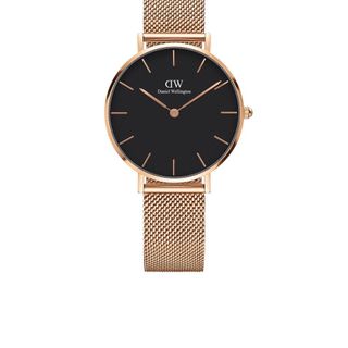 XẢ KHO ĐỒNG HỒ NỮ CAO CẤP DAWE BLACK PETITE MẶT ĐEN SIZE 28 MÁY MIYOTA