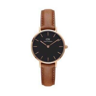 XẢ KHO ĐỒNG HỒ NỮ CAO CẤP DAWE BLACK PETITE MẶT ĐEN SIZE 28 MÁY MIYOTA