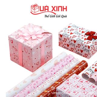 Giây Gói Quà Tình yêu, Valentine Trái Tim Nhiều Màu Sắc