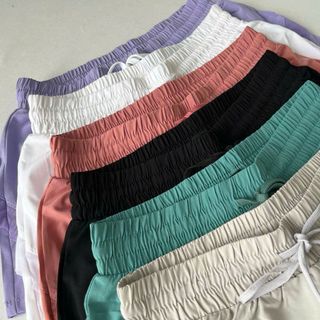 Quần 2 lớp nữ bo mông phối viền lưới mới Túi thun trong 2 bên xịn sò Phom chất chuẩn đẹp Size m.l.xl.xxl(ri8c) Ri 2222 Tách nửa ri được