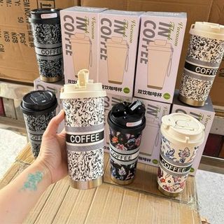 Ly Giữ Nhiệt Cà Phê Coffee 500ml (Thùng 50 Cái)