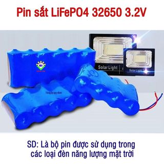 Pin sắt 32650 3.2V Li-ion đầu Lồi Dung Lượng Thực 9000mah Có Mạch Bảo Vệ Hãng 6000mah dòng xa cao 30a Pin Dự Phòng