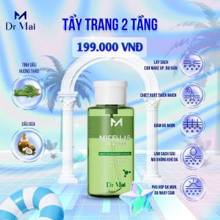 Nước tẩy trang dr mai