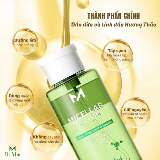 Nước tẩy trang dr mai