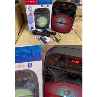 Tặng 2 mic karaoke âm thanh lớn Loa Kẹo Kéo Karaoke Bluetooth Mini
