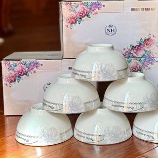 BỘ 10 CHÉN SỨ XƯƠNG CAO CẤP LOẠI 1