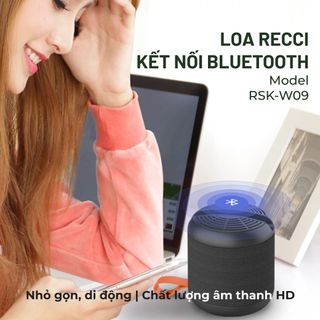 LOA BLUETOOTH RECCI – RSK-W09-BK