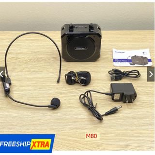 May trơ giang SONY 208  898  m80   MIC ĐEO  không dây 2IN1 có eco 20W