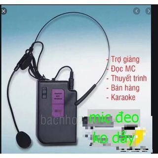 May trơ giang SONY 208 898 m80 MIC ĐEO không dây 2IN1 có eco 20W