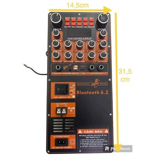 Mạch đứng công suất loa kéo, bo loa kéo đơn, 3 tấc 4 tấc đôi t20 kèm 2 miro có rever 120w có viveo