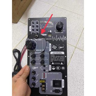 Mạch đứng công suất loa kéo, bo loa kéo đơn, 3 tấc 4 tấc đôi t20 kèm 2 miro có rever 120w có viveo