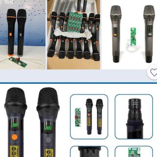 Mic không dây cho loa kéo tất cả các thương hiệu kèm mach thu sóng - Đà Năng nhiều màu