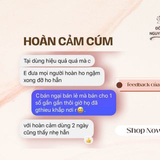 HOÀN C.ẢM C.ÚM giảm mệt mỏi, nhanh hồi phục cơ thể