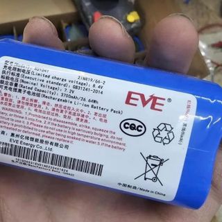 Pin cho loa daile S8 q8 jbz 106 108 ( 9V 2A) có thể cắm thêm pin 4pin Pin Dự Phòng Sạc Pin Sạc Pin CHÍNH HÃNG EVE 3200MAH