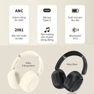 TAI NGHE BLUETOOTH RECCI – REP-W79-BK