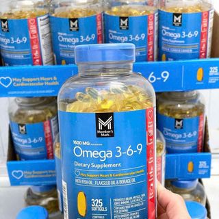 Viên uống Omega 3 6 9 của Mỹ 325v