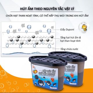 ￼Hộp Hút Ẩm Đa Năng Khử Mùi