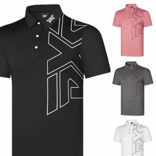 Áo Thun Golf Nam Cổ Trụ Tay Ngắn Thoáng Khí - Thể Thao Cao Cấp - Size từ 50kg-130kg Form Âu