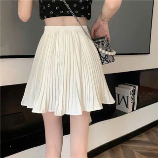 CHÂN VÂY DẬP LY NHUYỄN LƯNG THUN - LÊ PHƯƠNG BOUTIQUE
