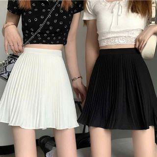 CHÂN VÂY DẬP LY NHUYỄN LƯNG THUN - LÊ PHƯƠNG BOUTIQUE