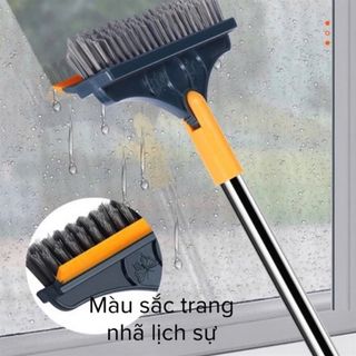 Chổi chà sàn ( Màu Xanh )