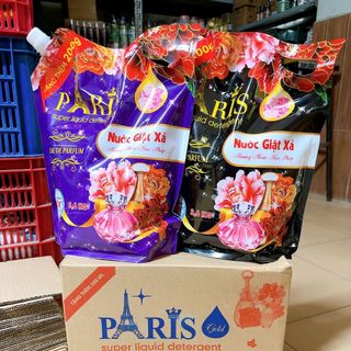 Nước Giặt Xả Paris 1Túi 3,6lít 1Thùng 2Túi