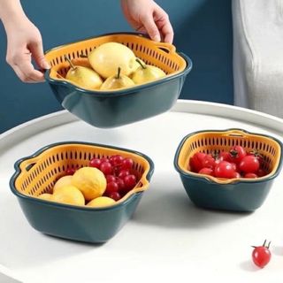 ￼Set Rổ 6 Món Gồm 3 Rổ 3 Chậu