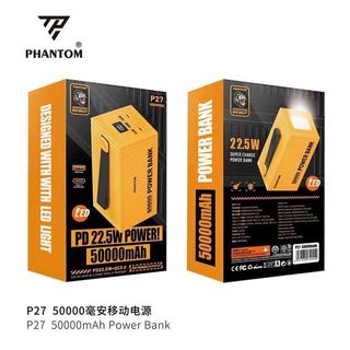 Pin Dự Phòng P27 - 50.000mah Qc3.0 22.5w
