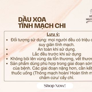 DẦU XOA BÓP TĨNH MẠCH CHI-hỗ trợ giảm các triệu chứng suy giãn tĩnh mạch chi🦵