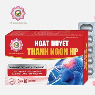 HOẠT HUYẾT THANH NGON HP