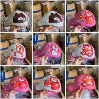 NÓN BAỎ HIỂM KẾT GẤU + LABUBU