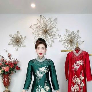 Áo dài mẹ ngồi sui chất lụa RUBY 
Giá sỉ giá bán buôn