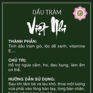 DẦU TRÀM VIỆT NHI