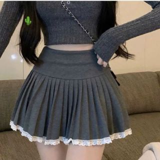 CHÂN VÁY DẬP LY NHỎ PHỐI REN - LÊ PHƯƠNG BOUTIQUE