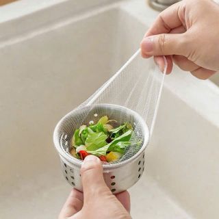 TÚI LỌC RÁC BỒN RỬA BÁT Thiết Kế Kiểu Lưới Siêu Dai Đầu Có Chun Co Giãn Chống Tắc Nghẽn Ống
